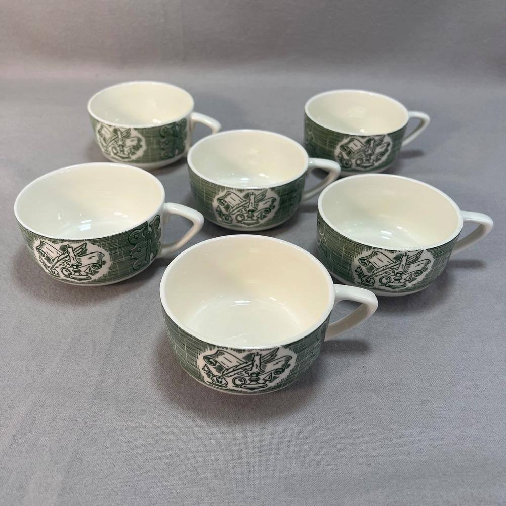 The Old Curiosity Shop by Royal China – Writing Desk Scene Cups (Set‎ of 6)